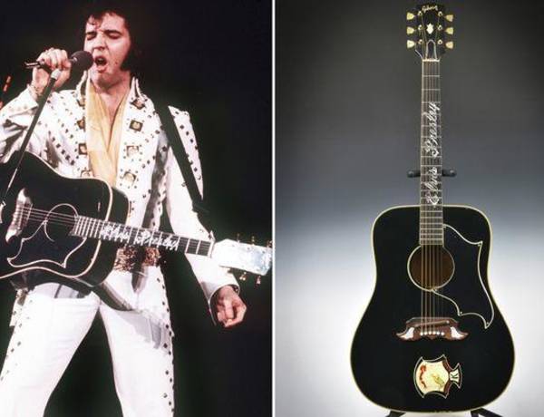 related article image - Bődületes összegért kelt el Elvis gitárja